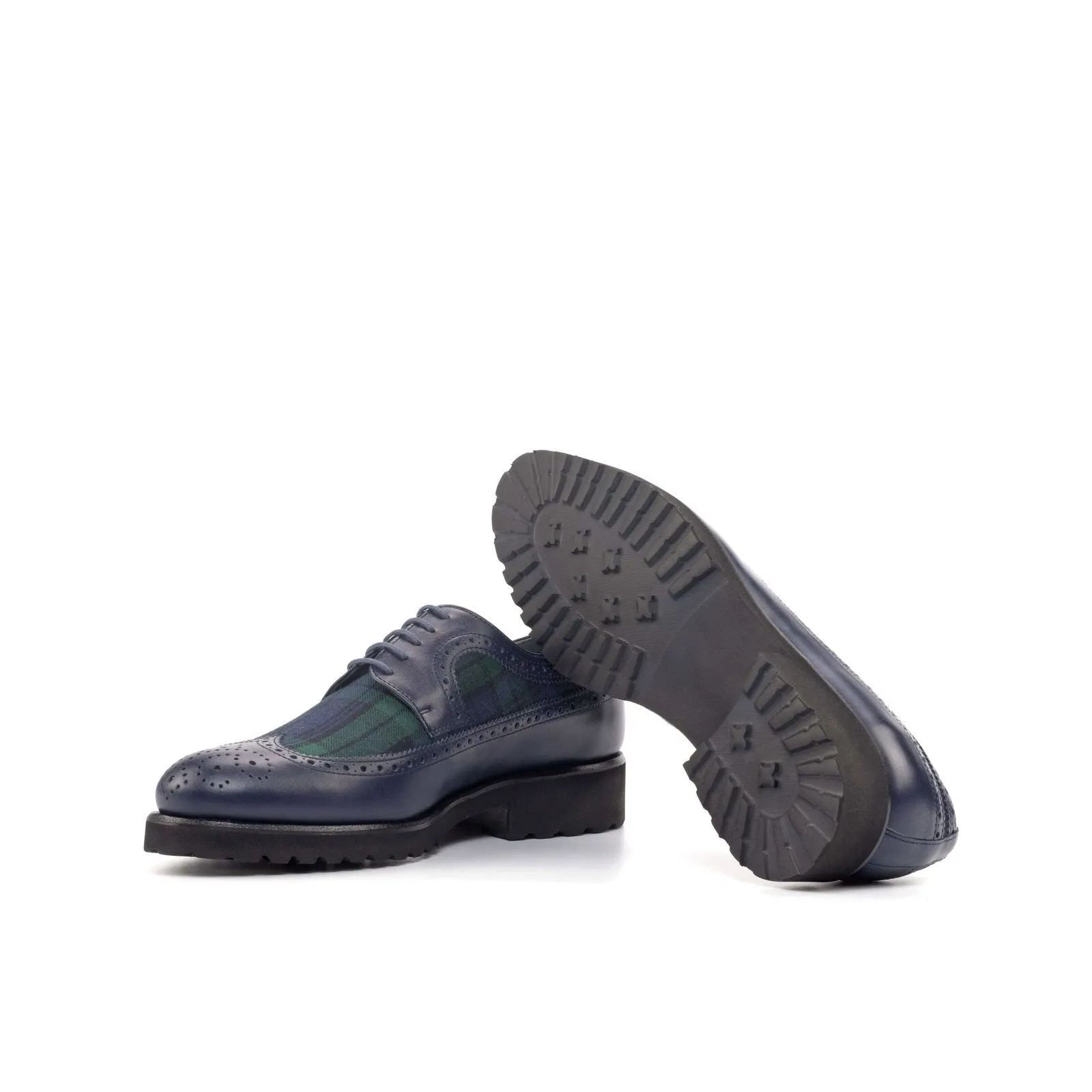 Longwing Blucher-Box Calf, Sartorial, Blue