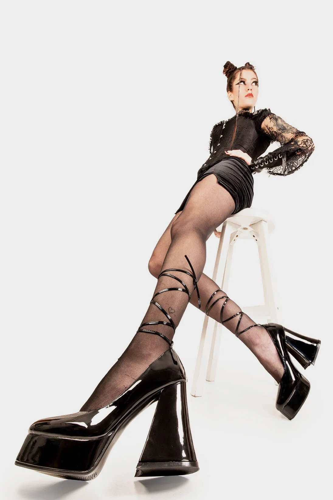 Lost Queen Platform Heels
