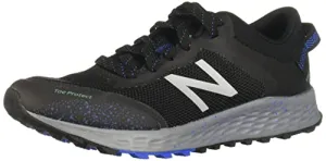 New Balance Women's Fresh Foam Arishi Trail V1 Running Shoe, Black/Black, 6