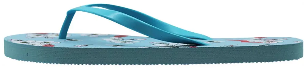 NORTY Womens 5-10 Blue Flowers Sandal 22024A