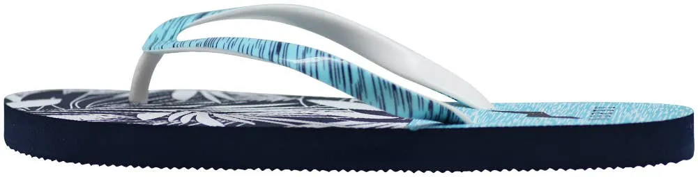 NORTY Womens 5-10 Blue Palm Trees Sandal 22010A