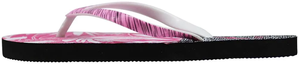 NORTY Womens 5-10 Pink Palm Trees Sandal 22010C