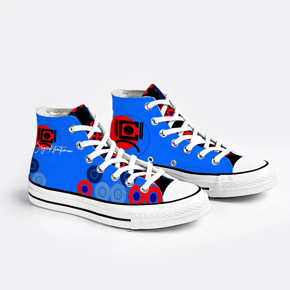 Origen Destination Unisex High Top Canvas