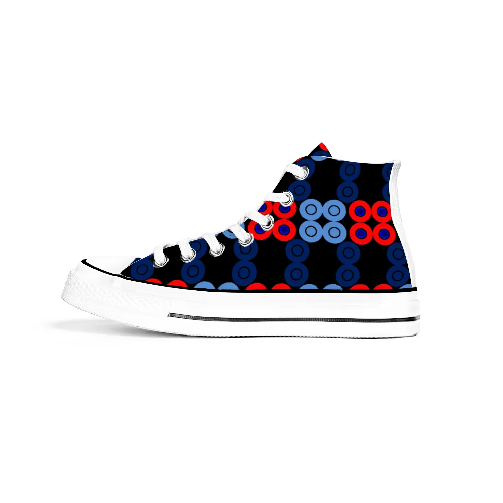 Origen Destination Unisex High Top Canvas