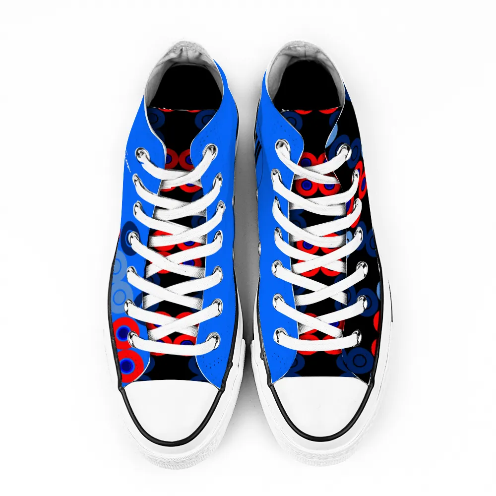 Origen Destination Unisex High Top Canvas