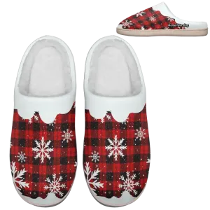Personalized Christmas Design Indoor slippers, Custom Santa, Xmas Slippers, Cozy Slippers,kitty2020-23020183