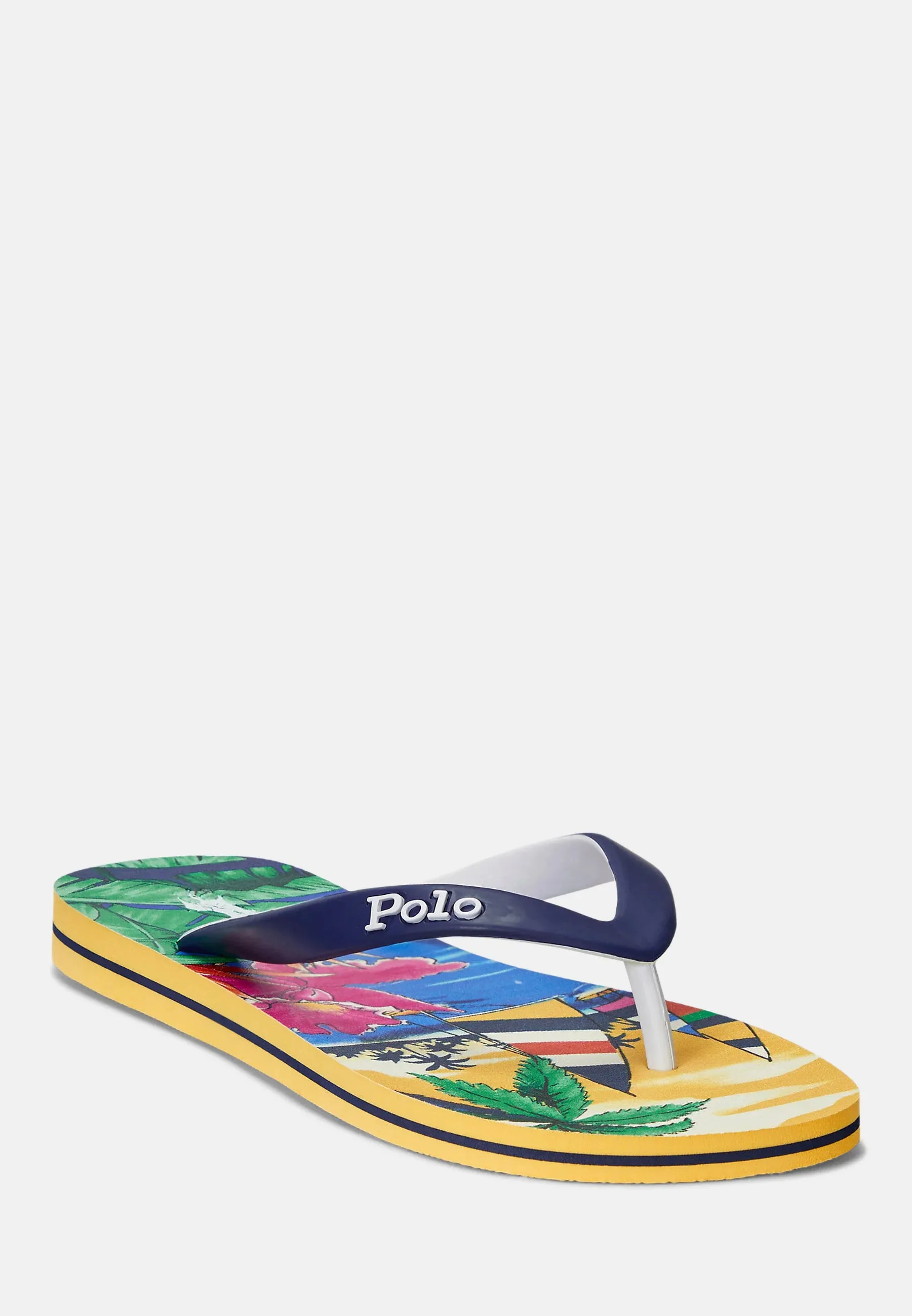 Ralph Lauren Women's Flip Flop Sandals | Tropical Yellow