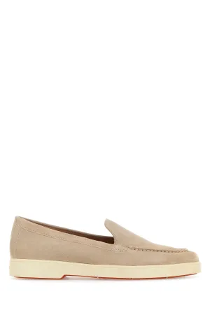 Sand suede Yalta loafers