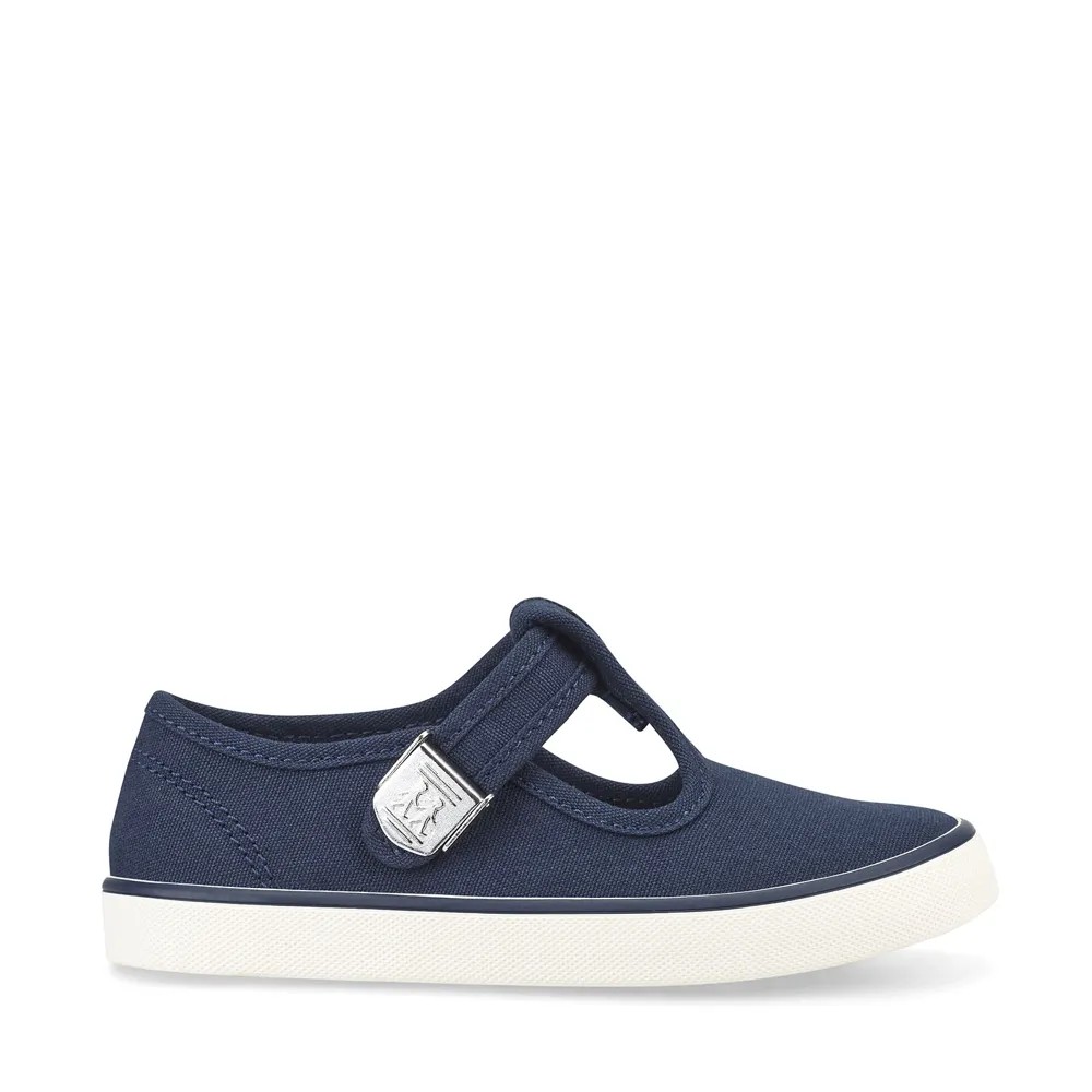 Start-Rite Treasure Navy Canvas