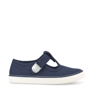 Start-Rite Treasure Navy Canvas