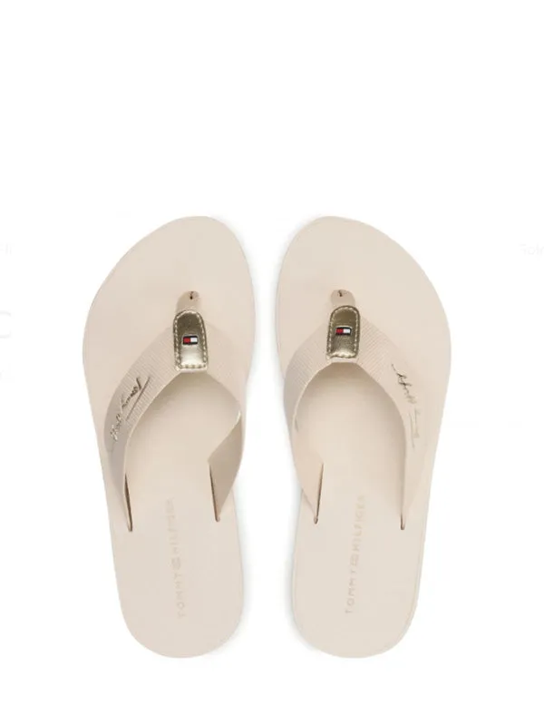 Tommy Metallic Flat