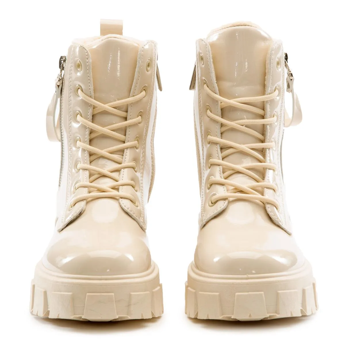 Trenton Lace-Up Combat Booties