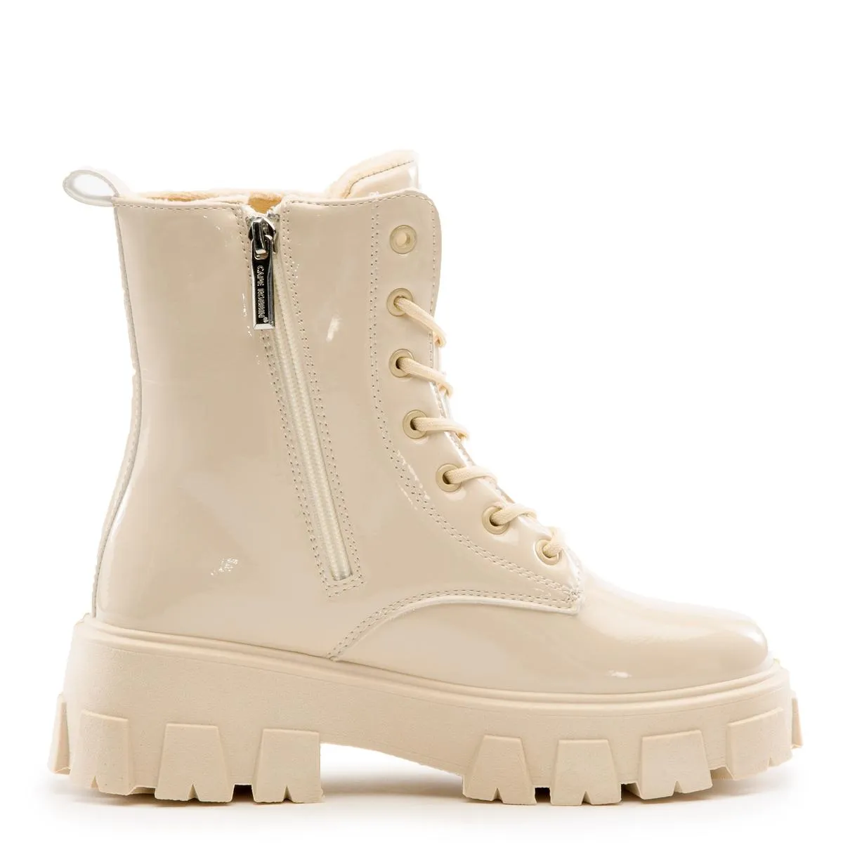Trenton Lace-Up Combat Booties