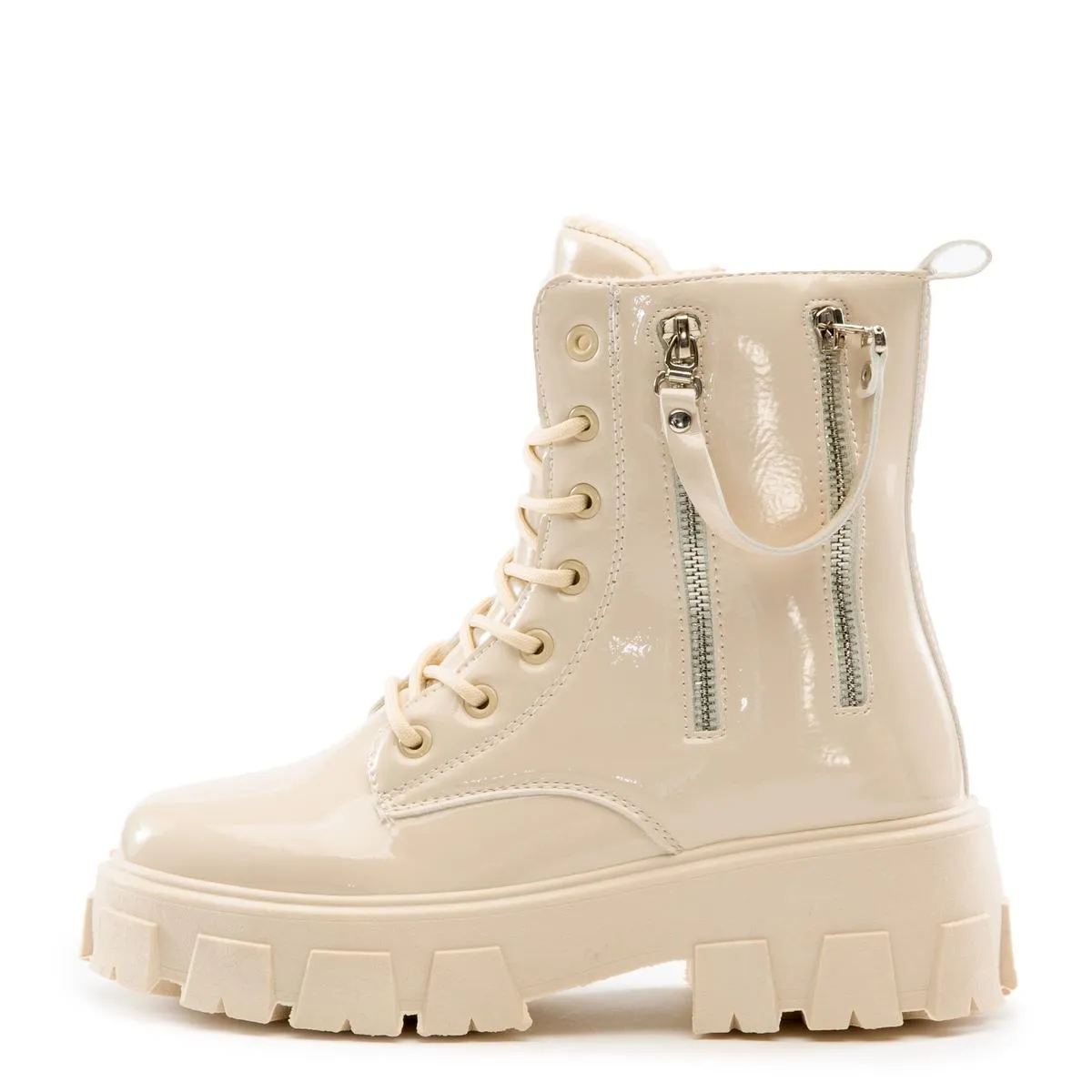 Trenton Lace-Up Combat Booties