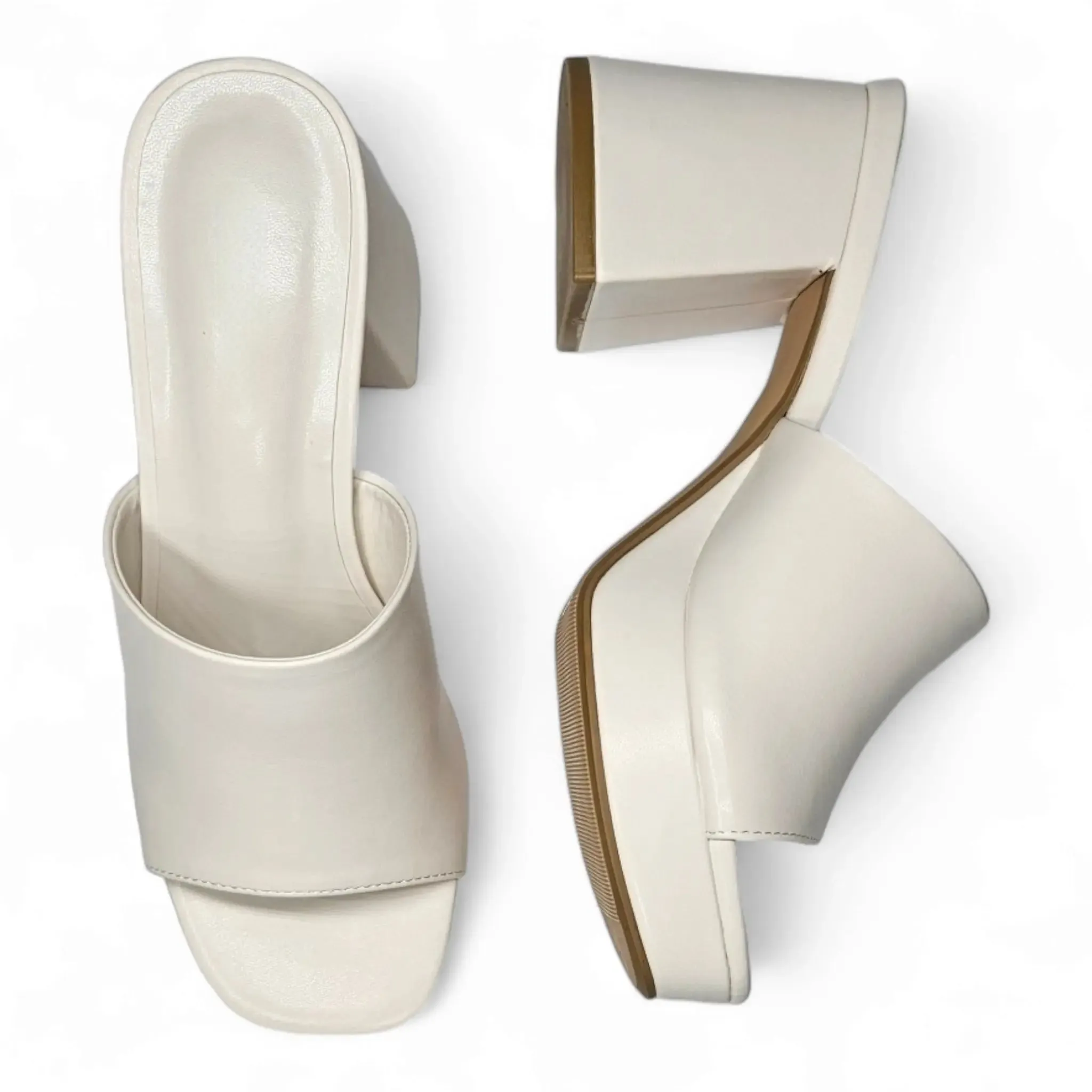 Zafer Retro Platform Chunk Heel
